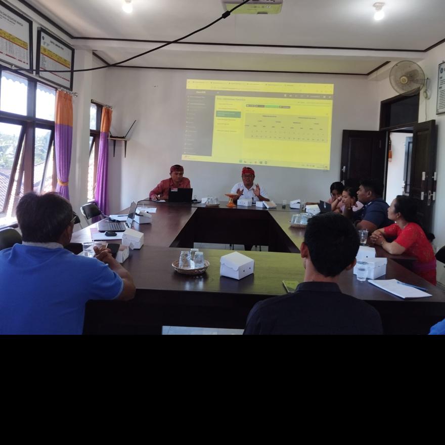 Kegiatan Pelatihan Sistem Informasi Desa